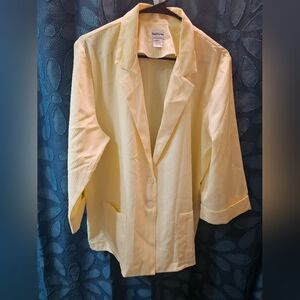 Bonworth Yellow Blazer Classic Design